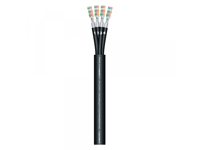 SOMMER CABLE MERCATOR 4 x CAT7 przewód S/FTP / skrętka 580-0311-04